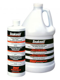 Snake Oil™, contains a lubricant, rust inhibitor and deodorizer to protect your cables