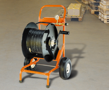 Sewer & Water Jetter Accessories - Cart Reels, Spray Wands