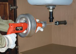 Power-Vee small line drain cleaner