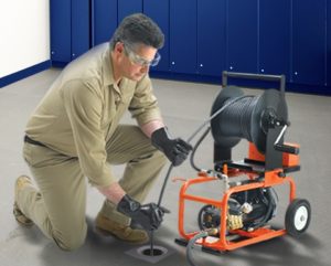 JM-1450 Jet-Set Electric Water Jet in locker room
