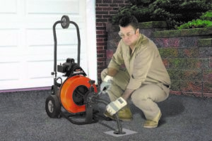 The new Sewerooter T-4 is a powerful drain cleaning machine that’s easy to use and easy to move!