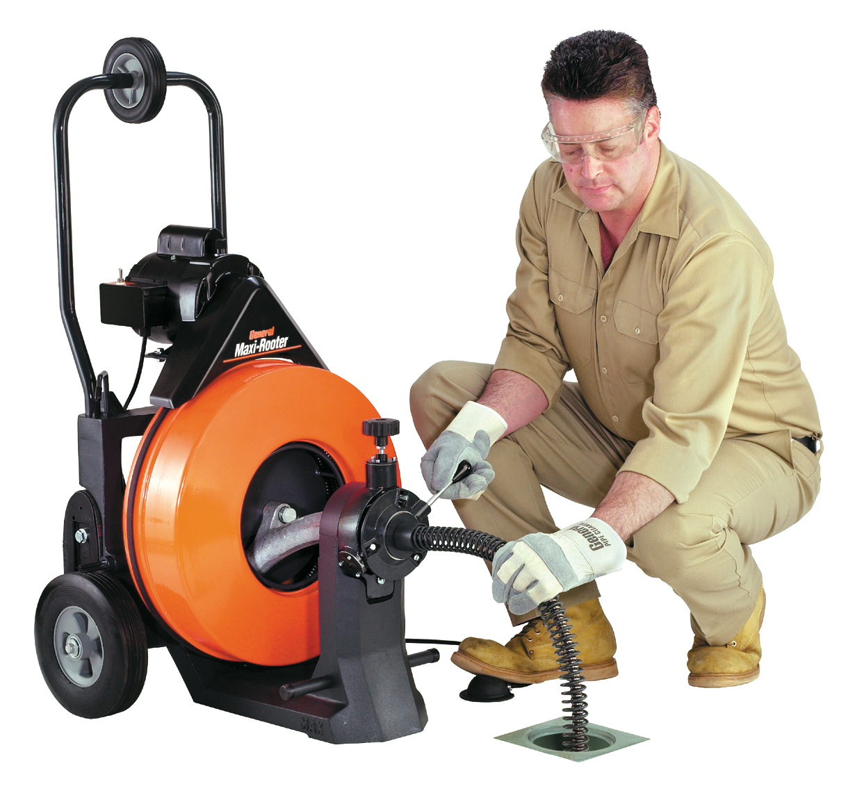 Maxi-Rooter In Use