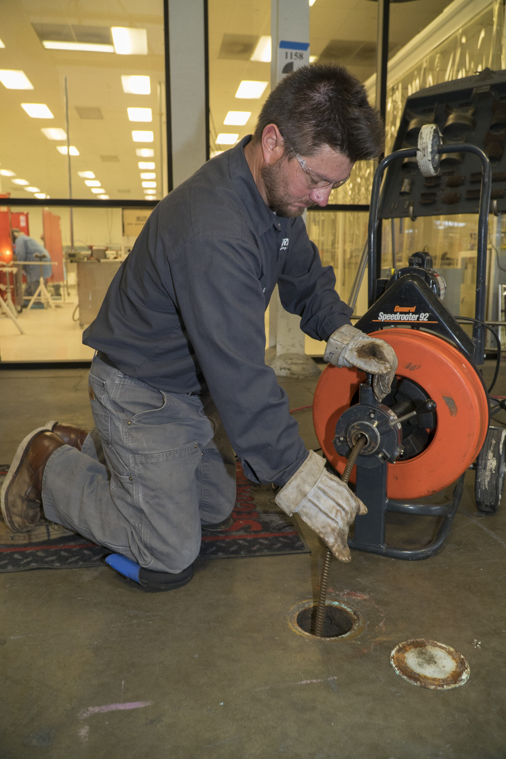 Ray Abrego, plumbing journeyman, General Speedrooter